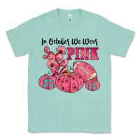 Seafoam in october we wear pink Classic Tee - JahusDesignShop