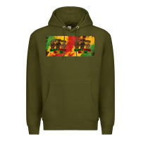 Army Green juneteenth black lives matter 15 oz mug Premium Hoodie - BarkalooDesign