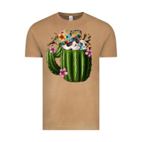 Vintage Camel day of the dead mexican cactus Vintage Tee - FaDigitalArtStudio