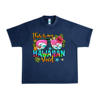Navy this is my hawaiian Urban Heavy Tee - AdoDesignShop