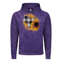 Cloud Purple sunflower christmas patch Vintage Hoodie - JahusDesignShop