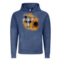 Vintage Denim sunflower christmas patch Vintage Hoodie - JahusDesignShop