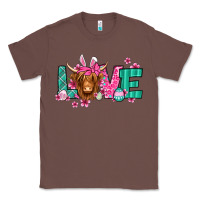 Chestnut love easter floral longhaired cow Classic Tee - Jasminsmagicworld