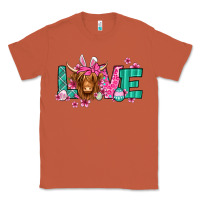 Copper love easter floral longhaired cow Classic Tee - Jasminsmagicworld