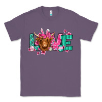 Lavender love easter floral longhaired cow Classic Tee - Jasminsmagicworld