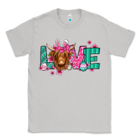 Moon Dust love easter floral longhaired cow Classic Tee - Jasminsmagicworld