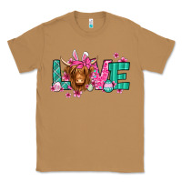 Toasted Coconut love easter floral longhaired cow Classic Tee - Jasminsmagicworld