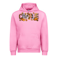 Fuchsia Pink Personalized Fall Autumn Urban Hoodie - NancyCooperArtShop