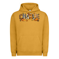 Pigment Peanut Butter Personalized Fall Autumn Urban Hoodie - NancyCooperArtShop