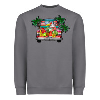 Storm summer truck Heavyweight Sweatshirt - CowhideDigitalArt