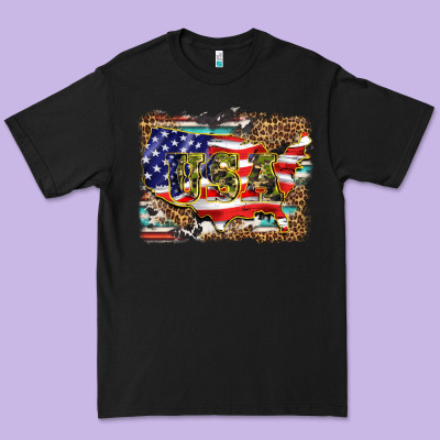Western America Map Usa Premium Tee Designed By Barkaloodesign