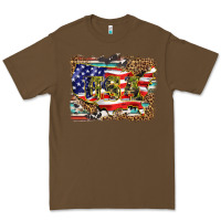 Cacao western america map usa Premium Tee - BarkalooDesign