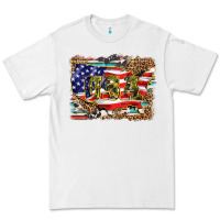 White western america map usa Premium Tee - BarkalooDesign