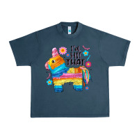 Midnight Navy id hit that  mexican llama pinata Urban Heavy Tee - JahusDesignShop