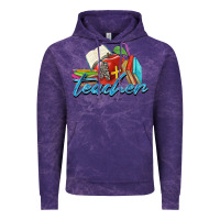 Cloud Purple a  teacher Vintage Hoodie - Zillion Design Studio