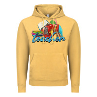 Vintage Mustard a  teacher Vintage Hoodie - Zillion Design Studio