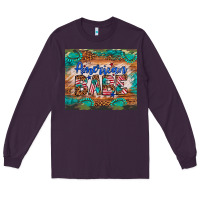 Plum american babe Long Sleeve Tee - Artiststas