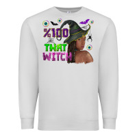 Dove Grey 100 that witch Premium Sweatshirt - NancyCooperArtShop