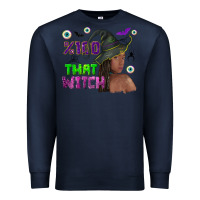 Navy 100 that witch Premium Sweatshirt - NancyCooperArtShop