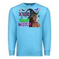 Ocean Blue 100 that witch Premium Sweatshirt - NancyCooperArtShop