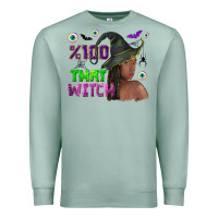 Seafoam 100 that witch Premium Sweatshirt - NancyCooperArtShop