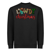 Black howdy christmas Heavyweight Sweatshirt - FaDigitalArtStudio