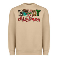 Howdy Christmas Heavyweight Sweatshirt | Teevron