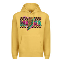 Antique Gold mama techno lightning bolt Premium Hoodie - Jasminsmagicworld