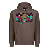 Coffee mama techno lightning bolt Premium Hoodie - Jasminsmagicworld