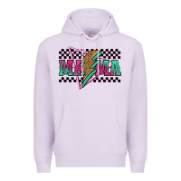 Lilac mama techno lightning bolt Premium Hoodie - Jasminsmagicworld