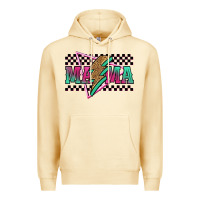 Pina Colada mama techno lightning bolt Premium Hoodie - Jasminsmagicworld