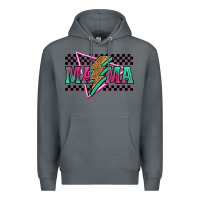 Rock mama techno lightning bolt Premium Hoodie - Jasminsmagicworld