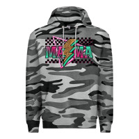 Slate Camo mama techno lightning bolt Premium Hoodie - Jasminsmagicworld
