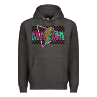 Smoke mama techno lightning bolt Premium Hoodie - Jasminsmagicworld