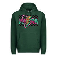Sports Green mama techno lightning bolt Premium Hoodie - Jasminsmagicworld