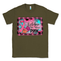 Army Green in october we wear pink Classic Tee - JahusDesignShop