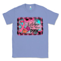 Colony Blue in october we wear pink Classic Tee - JahusDesignShop
