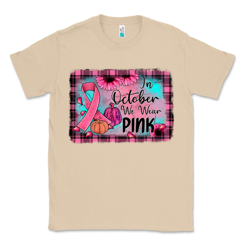 In October We Wear Pink Classic Tee by JahusDesignShop | Teevron