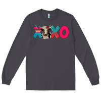Smoke xoxo holstein cow Long Sleeve Tee - AdoDesignShop