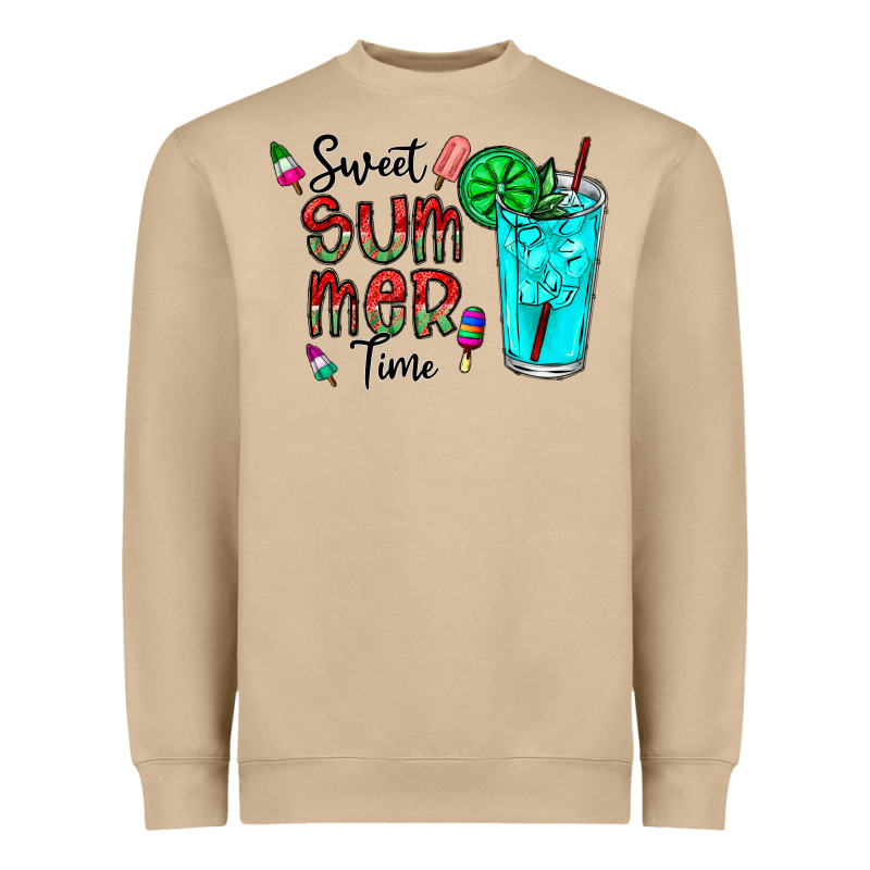 Sweet Summer Time Heavyweight Sweatshirt by CowhideDigitalArt | Teevron