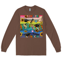 Chestnut graduation seamless pattern Long Sleeve Tee - BundleAndBundleShop