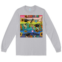 Moon Dust graduation seamless pattern Long Sleeve Tee - BundleAndBundleShop