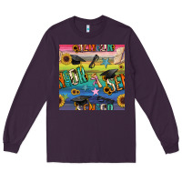 Plum graduation seamless pattern Long Sleeve Tee - BundleAndBundleShop