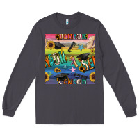 Smoke graduation seamless pattern Long Sleeve Tee - BundleAndBundleShop