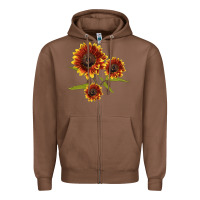 Chestnut ring o fine sunflower Zipper Hoodie - LillyAllenDesigns