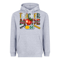 Heather Grey teacher mode on Heavyweight Hoodie - NancyCooperArtShop