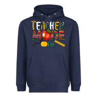 Navy teacher mode on Heavyweight Hoodie - NancyCooperArtShop