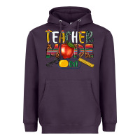 Plum teacher mode on Heavyweight Hoodie - NancyCooperArtShop