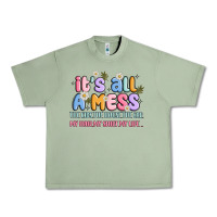 Oil Green its all a mess Urban Heavy Tee - JahusDesignShop