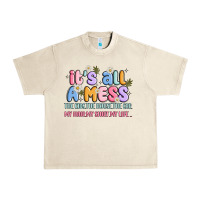 Sandshell its all a mess Urban Heavy Tee - JahusDesignShop